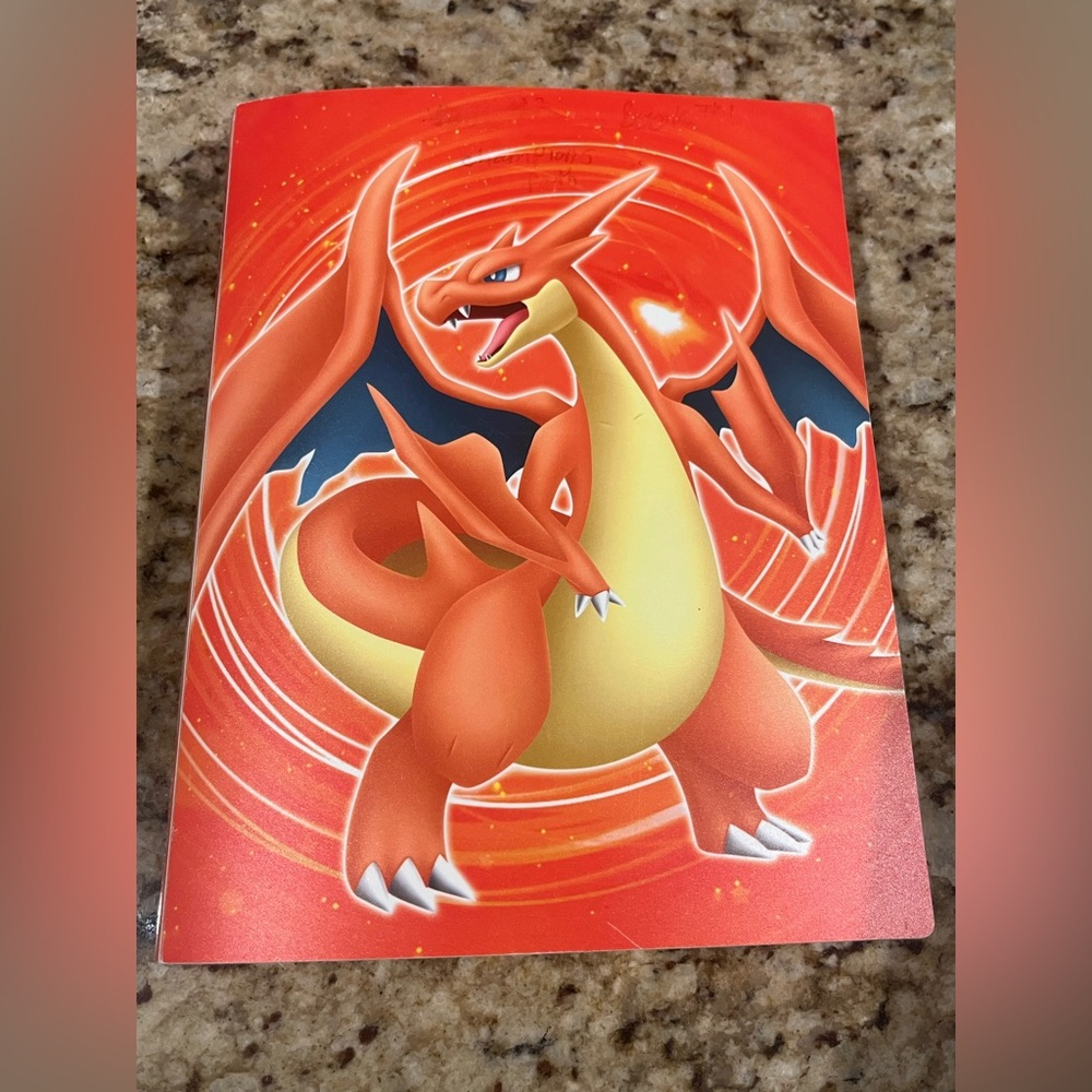 Pokémon Charizard Collection File Card Binder